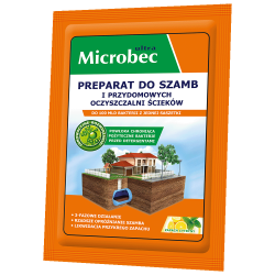 Preparat do Szamb 25g Microbec - zapach cytryny