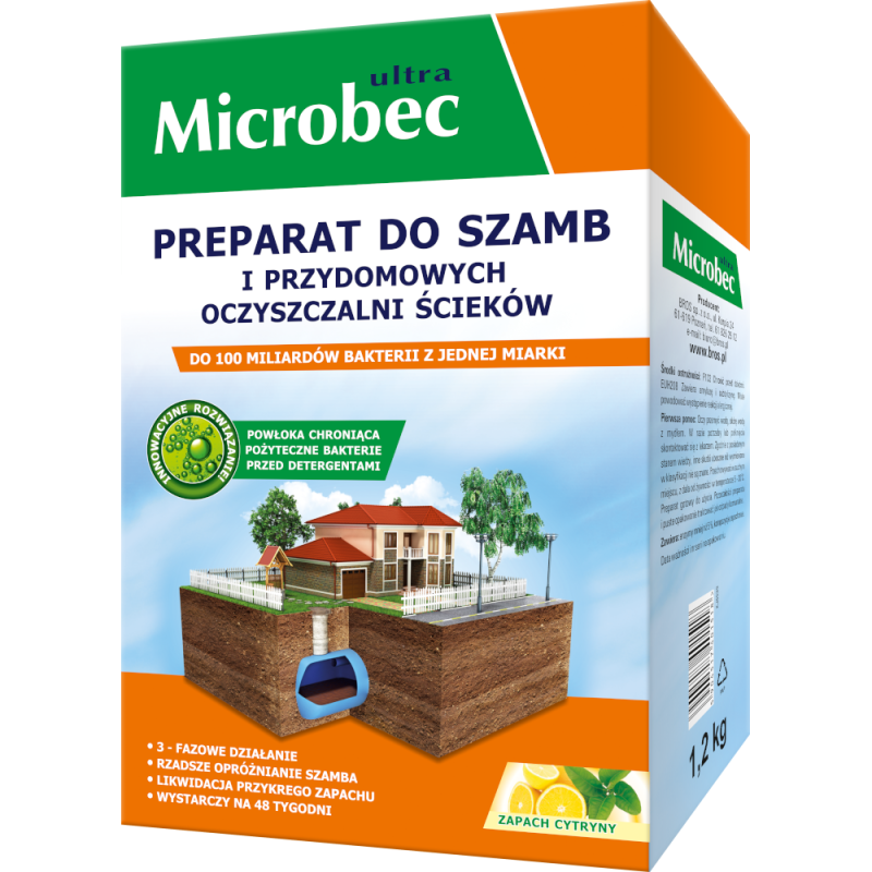 Preparat do Szamb 1,2kg Biotec