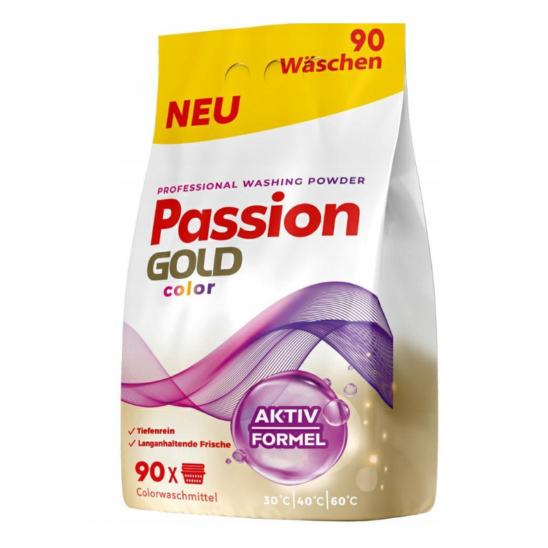 PASSION GOLD Proszek do prania 5,4kg Color