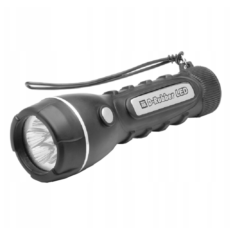 Latarka LED na baterie czarna Falcon Eye RD250LED