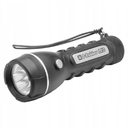 Latarka LED na baterie czarna Falcon Eye RD250LED