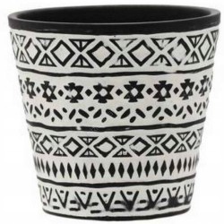 Doniczka ceramiczna 13*13*12cm RUN6518-1 Garden Line
