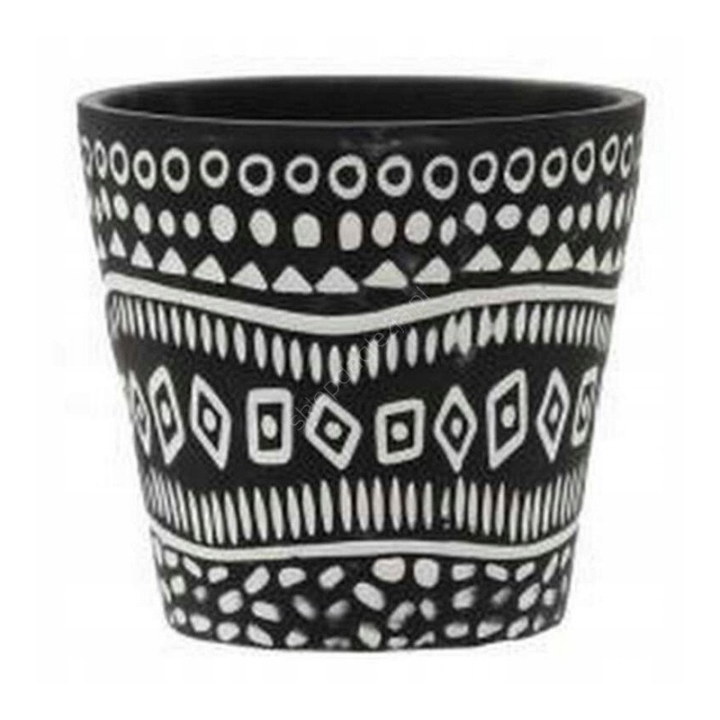 Doniczka ceramiczna 13*13*12cm RUN6518-2 Garden Line