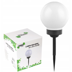 Lampa solarna Kulista Garden Line SOL0724 41 cm 1 szt.