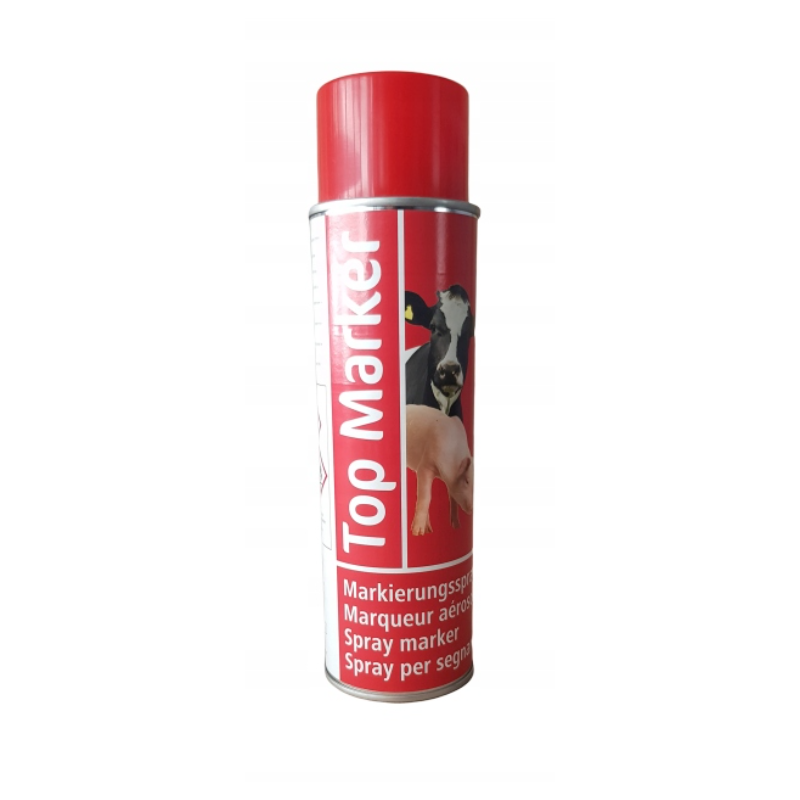 Spray do znakowania TopMarker Czerwony 500 ml
