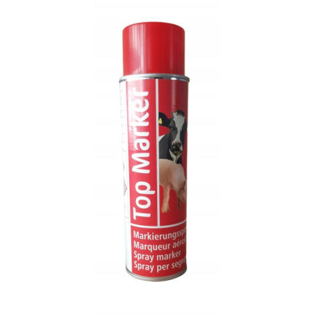 Spray do znakowania TopMarker Czerwony 500 ml