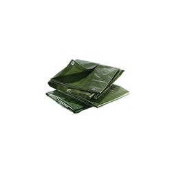 Plandeka zielona gruba 8x12m 90g