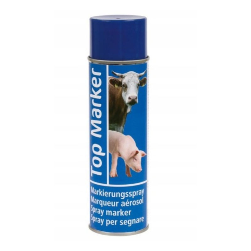 Spray do znakowania TopMarker Niebieski 500 ml