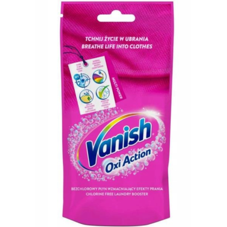 Odplamiacz Tkanin w Płynie 100ml Vanish Oxi Action