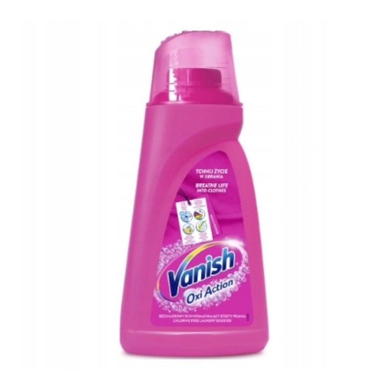 Odplamiacz Tkanin w Płynie 1L Vanish Oxi Action