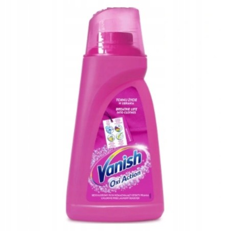 Odplamiacz Tkanin w Płynie 1L Vanish Oxi Action