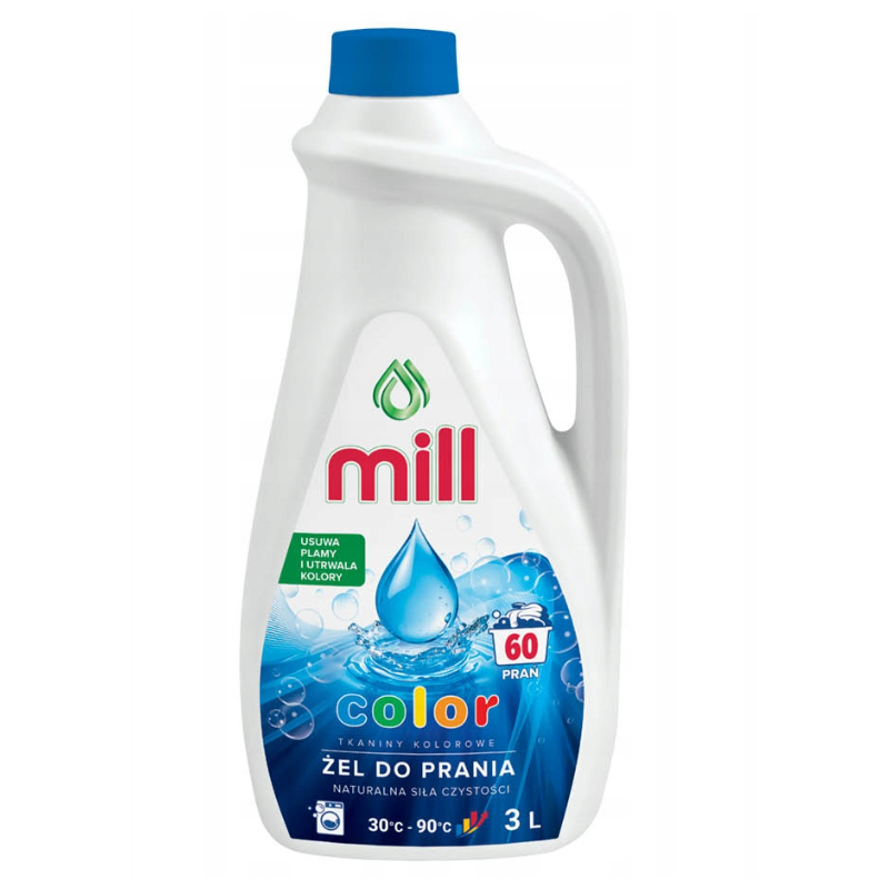 Żel do Prania do Kolorów 3l Mill