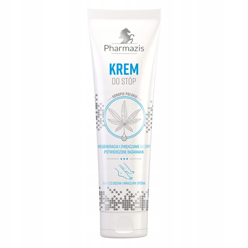 Krem do Stóp i na Pękający Pięty Konopny 100ml Pharmazis