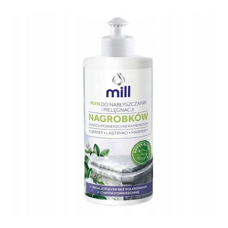 Płyn do Nabłyszczania i Pielęgnacji Nagrobków 250ml Mill