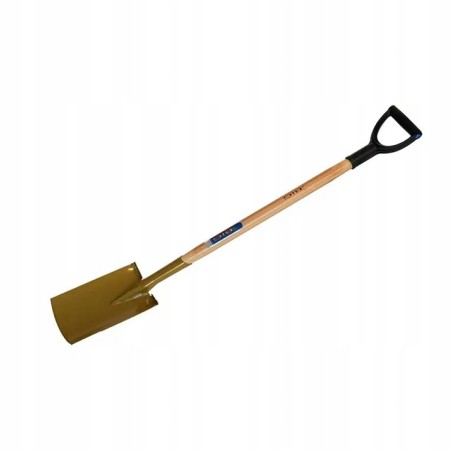 Szpadel Prosty Hartowany Trzon Drewniany GOLD GLPD BIG