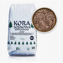 Kora sosnowa Drobna 10-20mm 80L