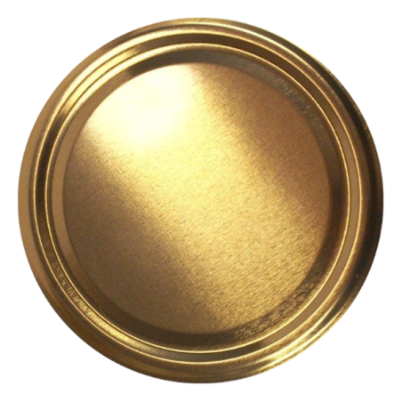 Zakrętka Fi82mm złota 4 zaczepy