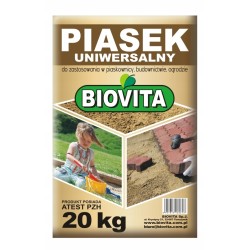 Piasek Uniwersalny 20kg Biovita