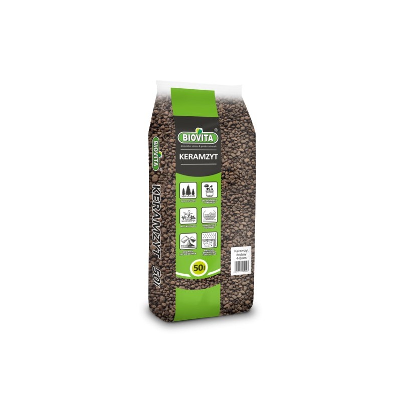 Keramzyt Drobny 4-8mm 50L