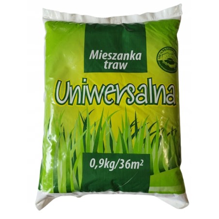 Mieszanka traw Uniwersalna 36 m² 0,9 kg Agronas