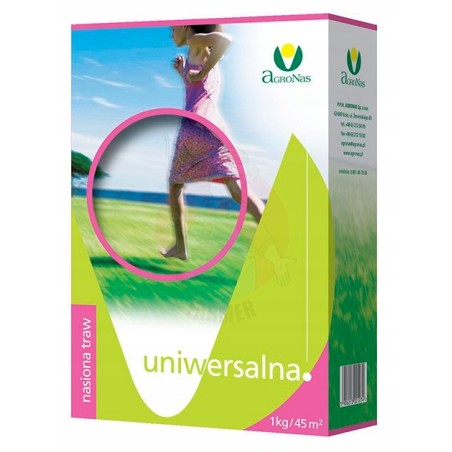 Mieszanka Traw Uniwersalna Agronas 45 m² 1 kg