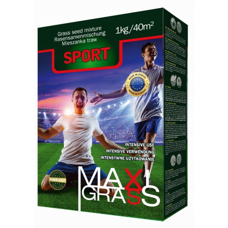 Mieszanka Traw Sportowa "Maxigrass Sport" 200m² 5kg Granum