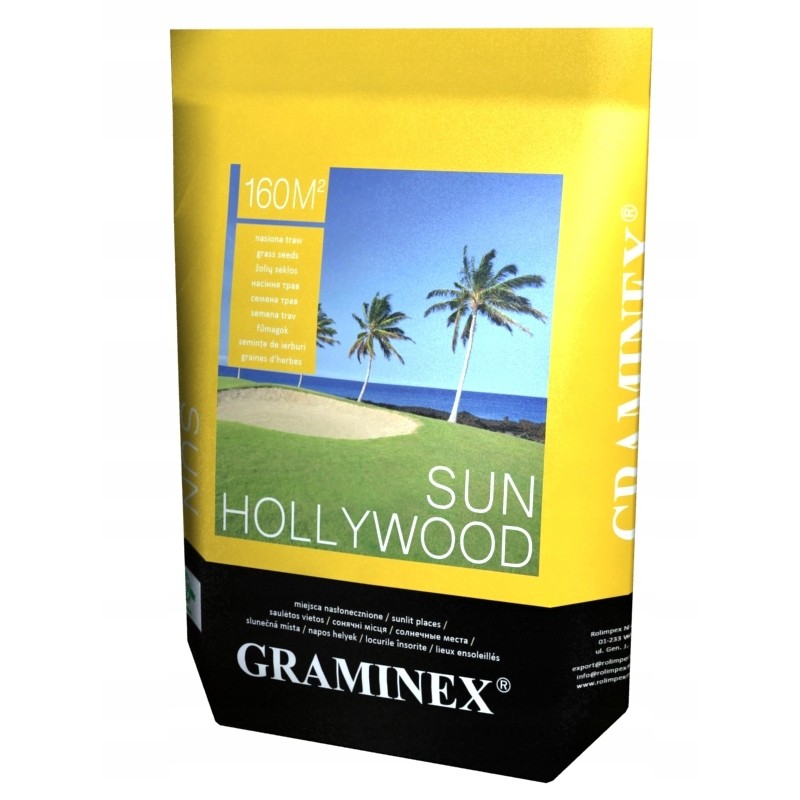 Mieszanka Traw Hollywood Sun 160m² 4kg Graminex