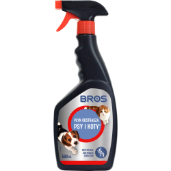 Płyn odstrasz psy i koty 500ml BROS
