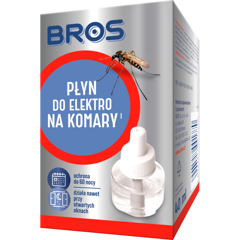 Płyn do elektro na komary 60 nocy BROS