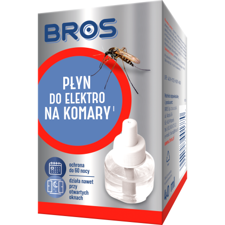 Płyn do elektro na komary 60 nocy BROS