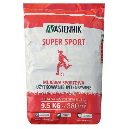 Mieszanka Traw Super Sport 380 m² 9,5 kg Nasiennik