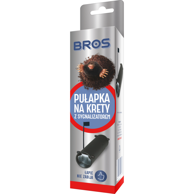 Pułapka na krety z sygnalizatorem BROS