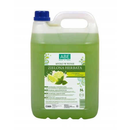 ABE mydło w płynie Zielona Herbata 5 L