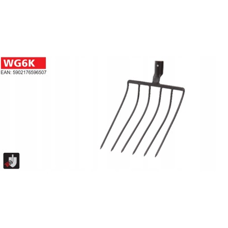 Widły 6-Zębne do Kiszonki WG6K
