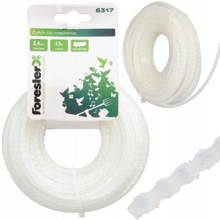 Żyłka do koszenia 2,6mm 15m