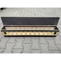 Karmidło dla Drobiu z Owalnymi Otworami 103,5x17x19 G43.4 Polmark