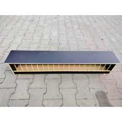 Karmidło z Deklem Czarna Sklejka Wodoodporna Standard 100cm