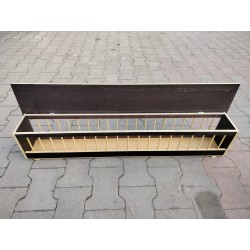 Karmidło z Deklem Czarna Sklejka Wodoodporna Standard 100cm