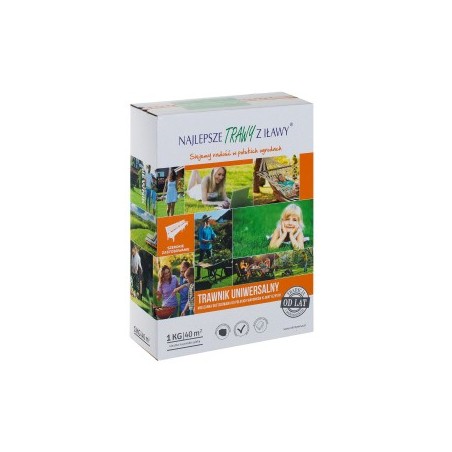 Mieszanka traw Uniwersalna 1kg Iława