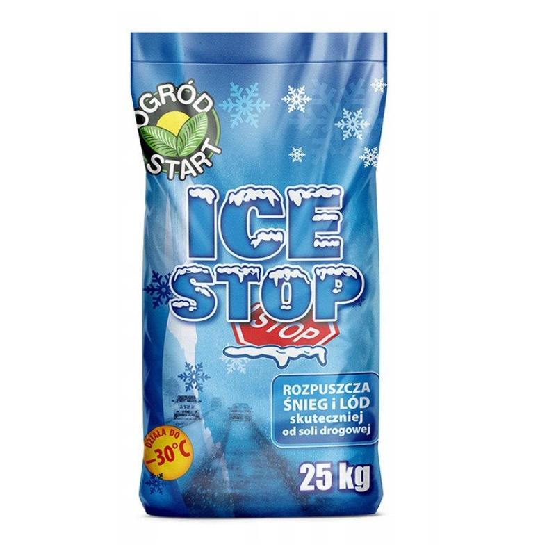 Sól drogowa Ice Stop 25kg Ogród Start
