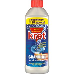 KRET granulki do udrożniania rur 400g
