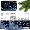 Lampki Choinkowe LED Zimny Biały 500 Lampek ~25m LED9577