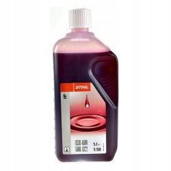 Czerwony olej Stihl 1l do mieszanki silniki 2-suwowe - piły kosy