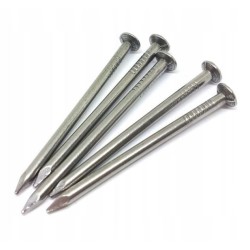 Gwoździe budowlane płaskie 4,2x100 ocynk - 1kg