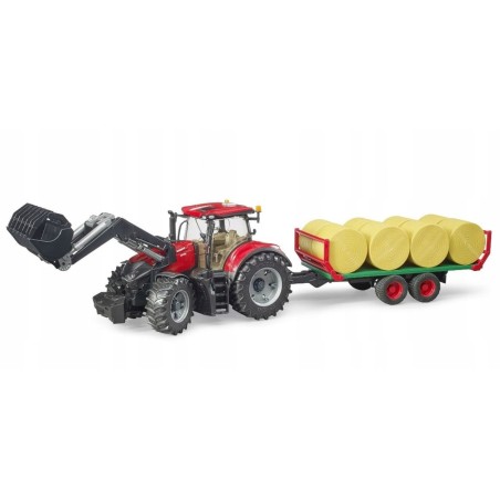 Traktor Case IH Optum 300 CVX z ładowarką 1:16 Bruder 03198