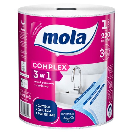 Ręcznik Papierowy MOLA COMPLEX 3w1 3 Warstwy