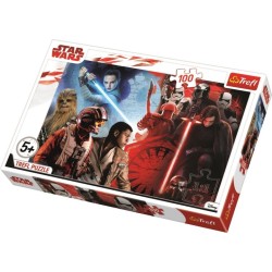 Puzzle 100 elementów Star Wars Walka dobra ze złem 16336 Trefl