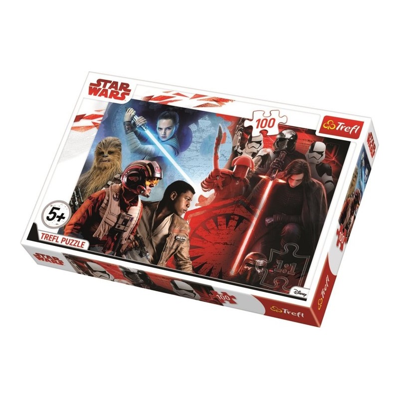 Puzzle 100 elementów Star Wars Walka dobra ze złem 16336 Trefl