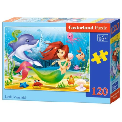 Puzzle 120 elementów Little Mermaid 13210 Castorland