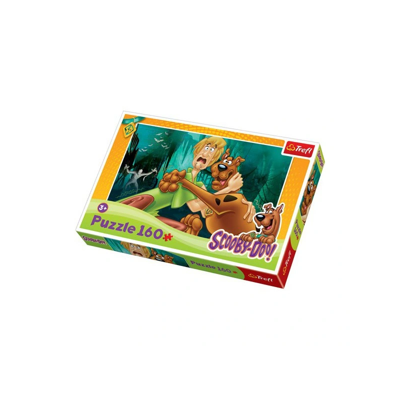 Puzzle 160 elementów Scooby-Doo Ratuj się kto może 15235 Trefl